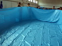 Swimming pool liner 8 x 4 meters 0.5mm thickness