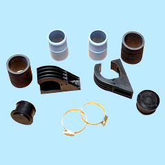 Swimming pool solar water heater mounting kits and spare parts