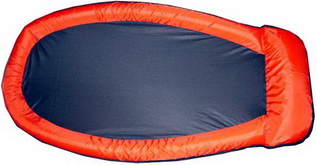 Mesh Lounge Swimming Pool Floating Inflatable Float Chairs Red