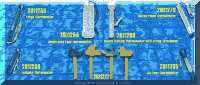 Swimming pools thermometers