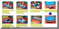 Swimming pool vacuum heads
